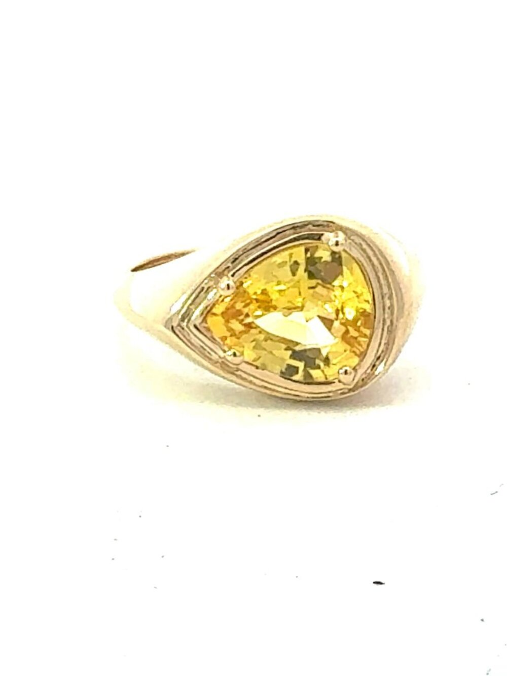 Natural Sapphire Ring Size 7 14k Gold 2.8 Carats Certified $5,950 604451